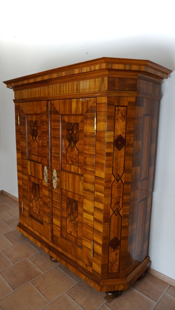 Armoire d'entrée baroque, fin du XVIIIe siècle-photo-4