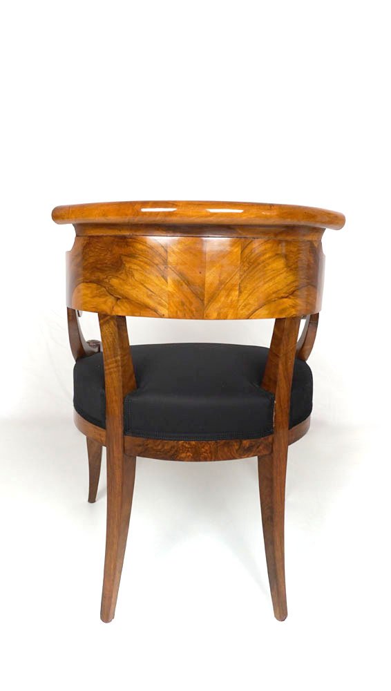 Biedermeier Armchair, Walnut-photo-4
