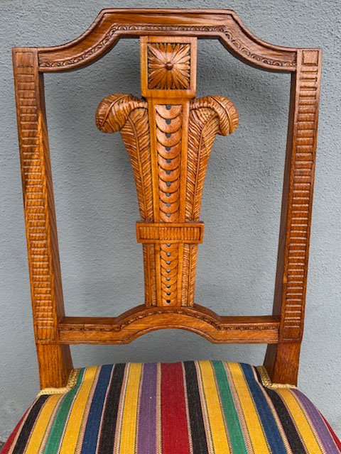 Set Of 4 Louis XVI Chairs-photo-1