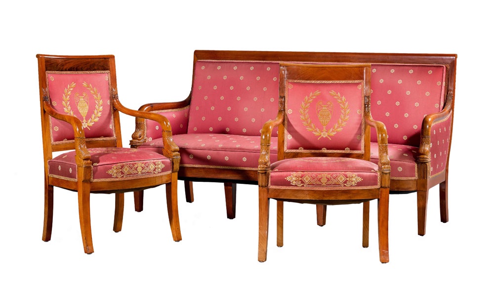Empire-style Seating Set, France, Circa 1810–1820