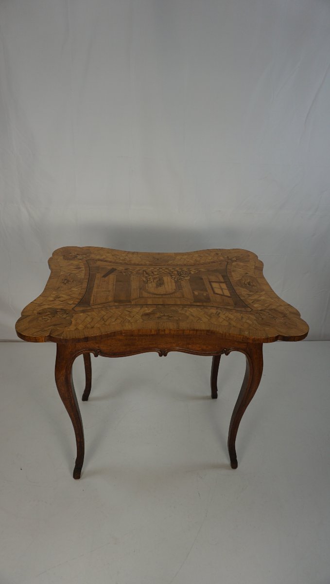 Table d'appoint du XVIIIe siècle-photo-2