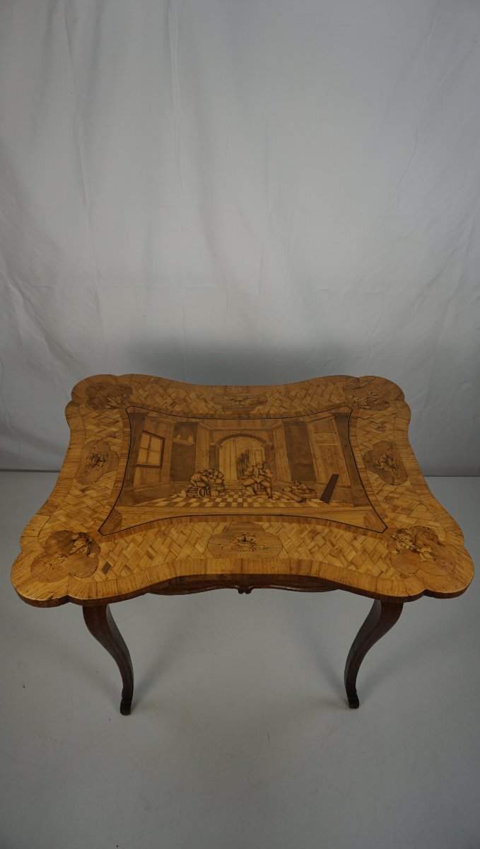 Table d'appoint du XVIIIe siècle-photo-4