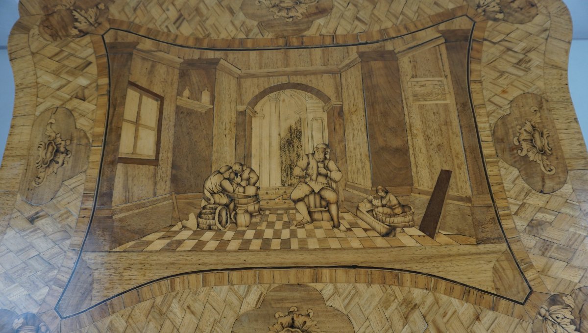 Table d'appoint du XVIIIe siècle-photo-2