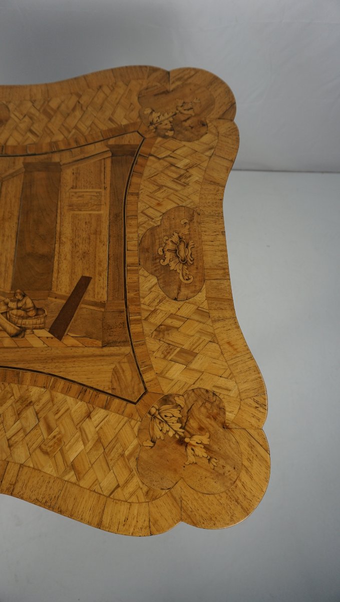 Table d'appoint du XVIIIe siècle-photo-4