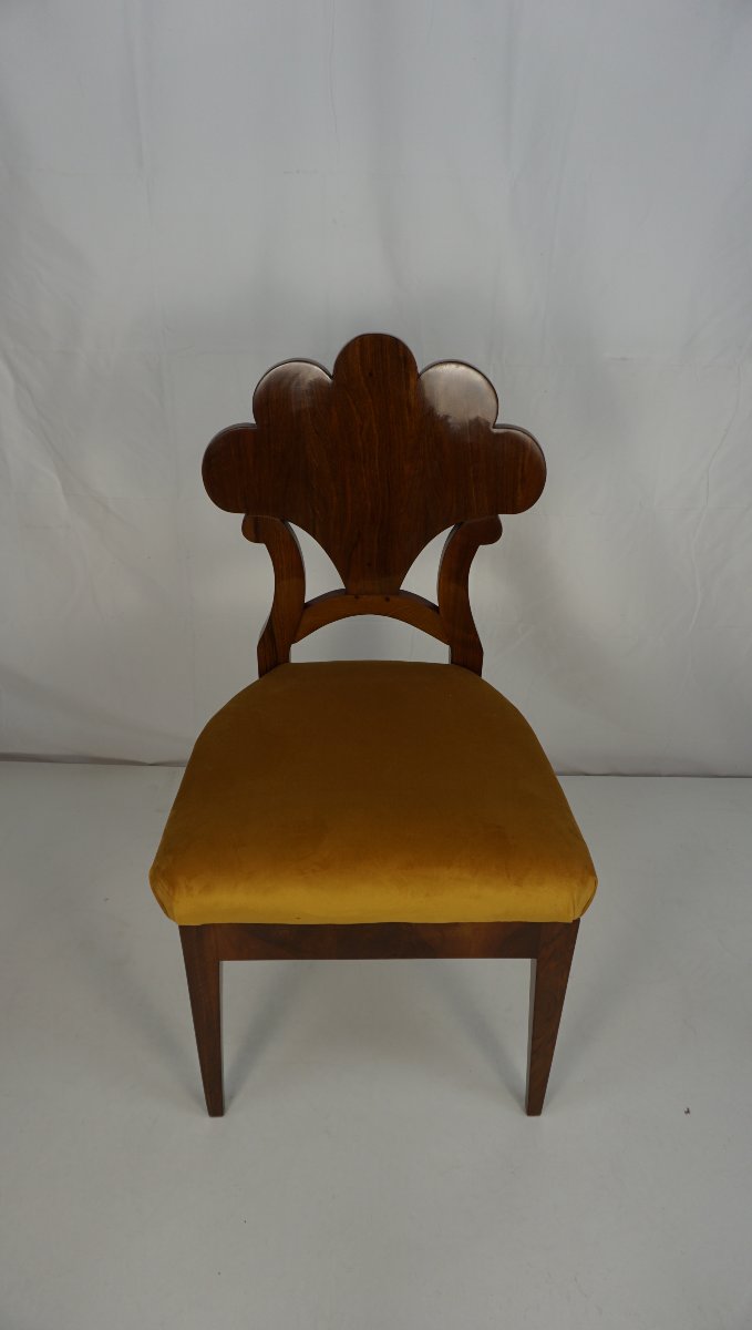 An Elegant Set Of Four Biedermeier Viennese Chairs, Circa 1820–1830 (in The Tradition Of-photo-3