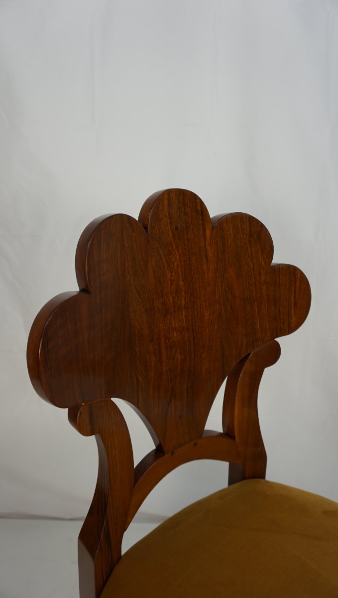 An Elegant Set Of Four Biedermeier Viennese Chairs, Circa 1820–1830 (in The Tradition Of-photo-4
