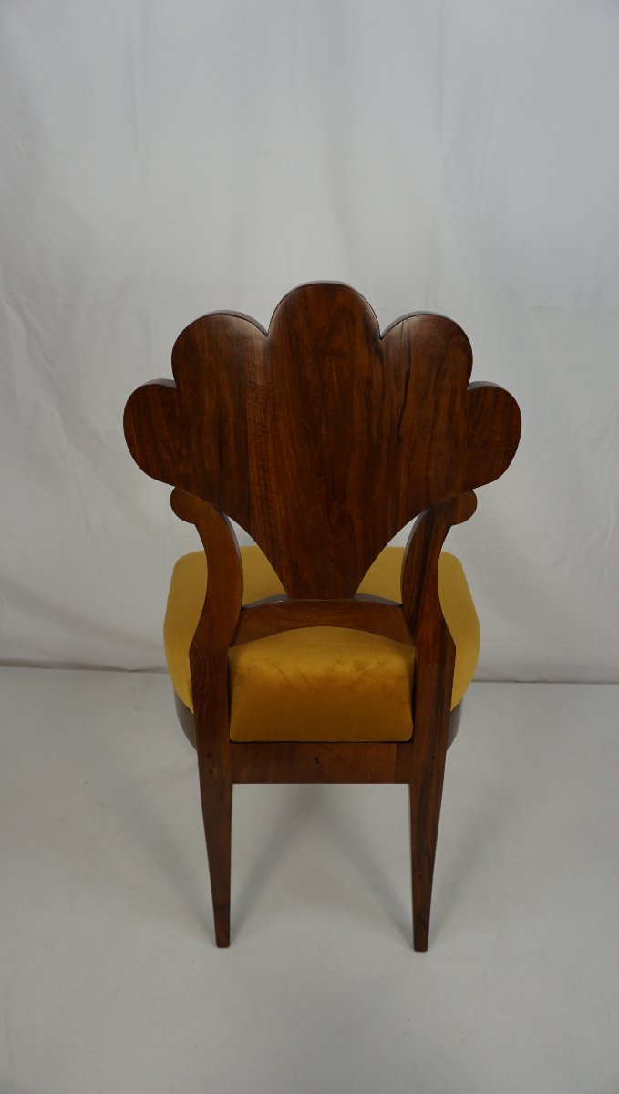 An Elegant Set Of Four Biedermeier Viennese Chairs, Circa 1820–1830 (in The Tradition Of-photo-2