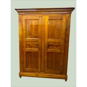 Biedermeier Cherry Wood Cabinet, Circa 1830