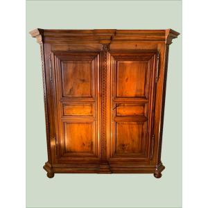 Louis XVI-style Cabinet Made Of Solid Walnut
