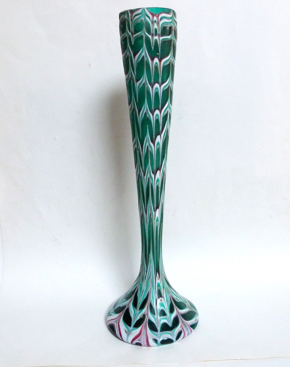 Soliflore Vase In Murano Glass Atelier Salviati