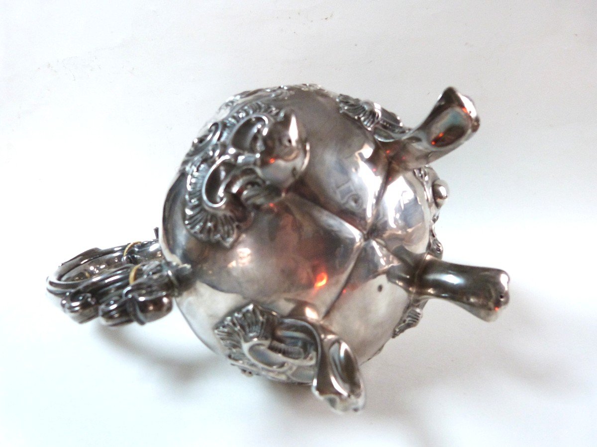 Debain Jug Sterling Silver Napoleon III 19th -photo-6