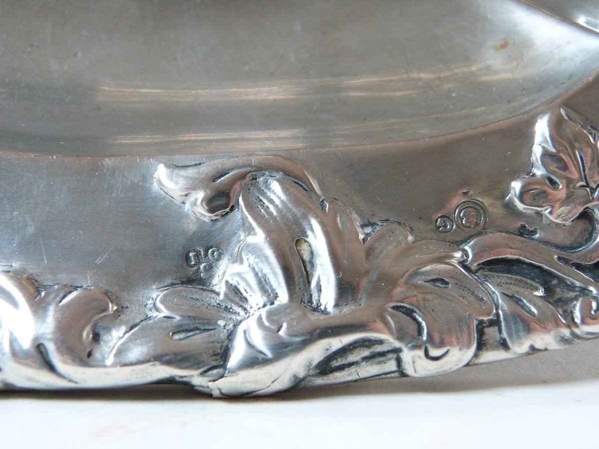 Prussia 18th Sterling Silver Flat Basin Bresnau-photo-3