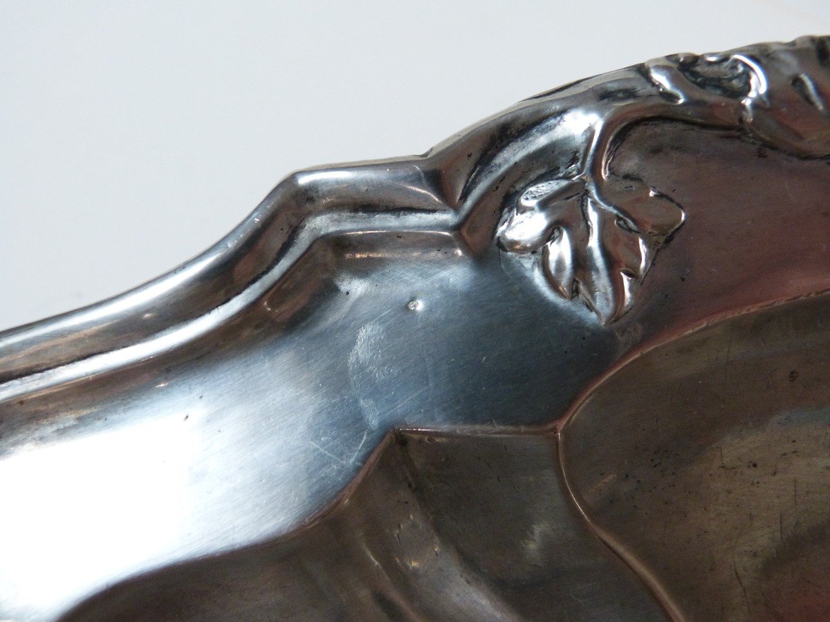 Prussia 18th Sterling Silver Flat Basin Bresnau-photo-2