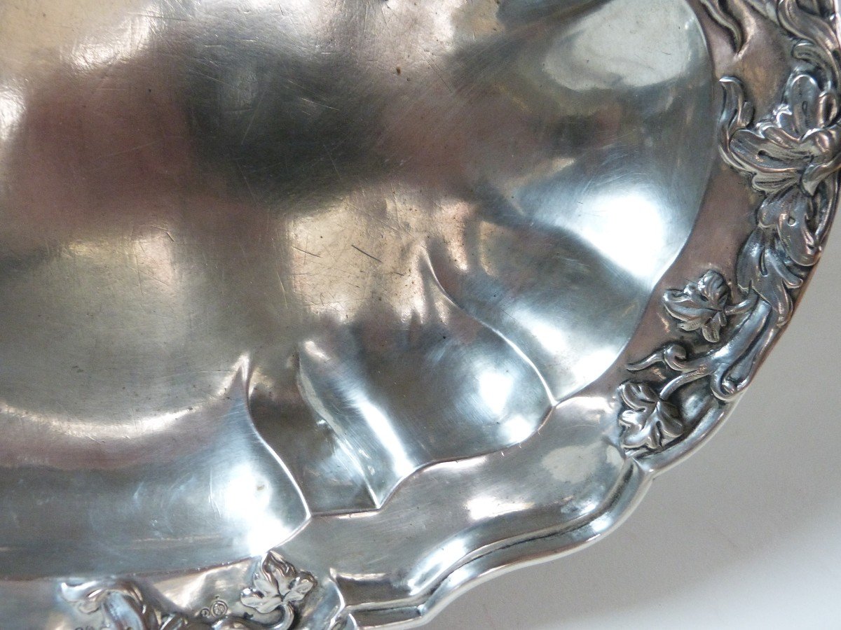 Prussia 18th Sterling Silver Flat Basin Bresnau-photo-5