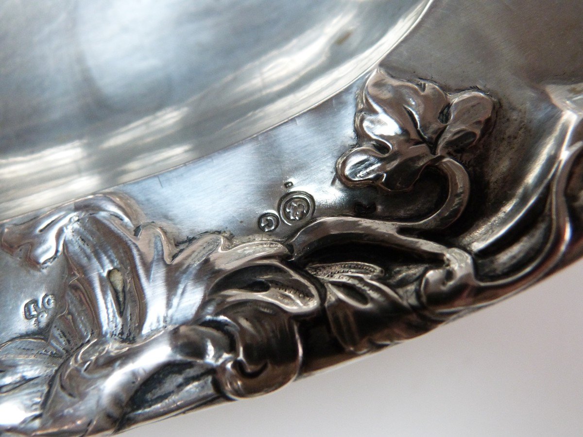 Prussia 18th Sterling Silver Flat Basin Bresnau-photo-6