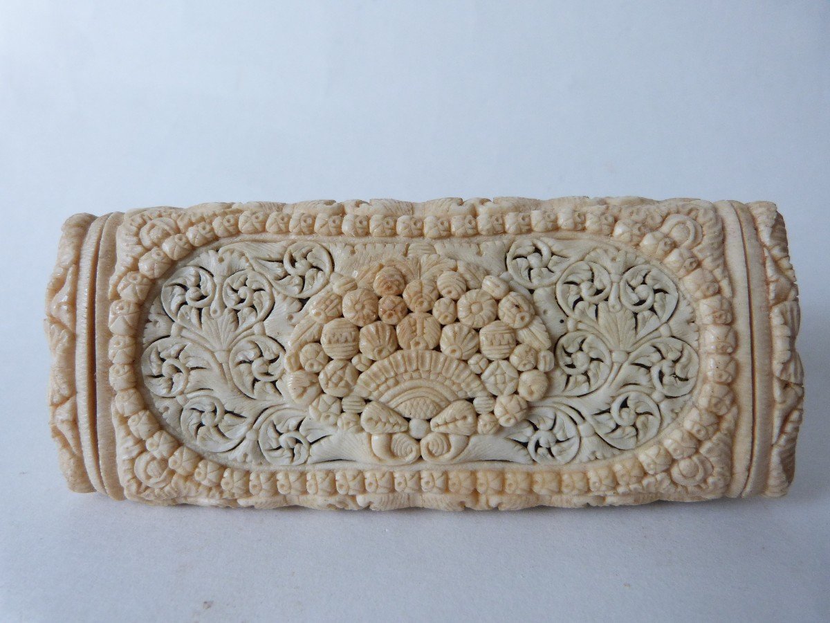 Carved Snuff Bottle Late 18th Century Early 19th Century Superb Work-photo-6