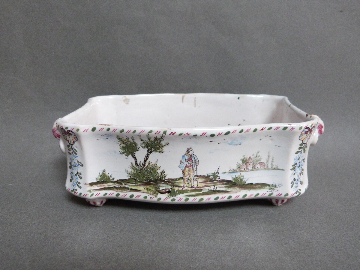 Earthenware Planter In The Marseille Style Veuve Perrin -photo-2