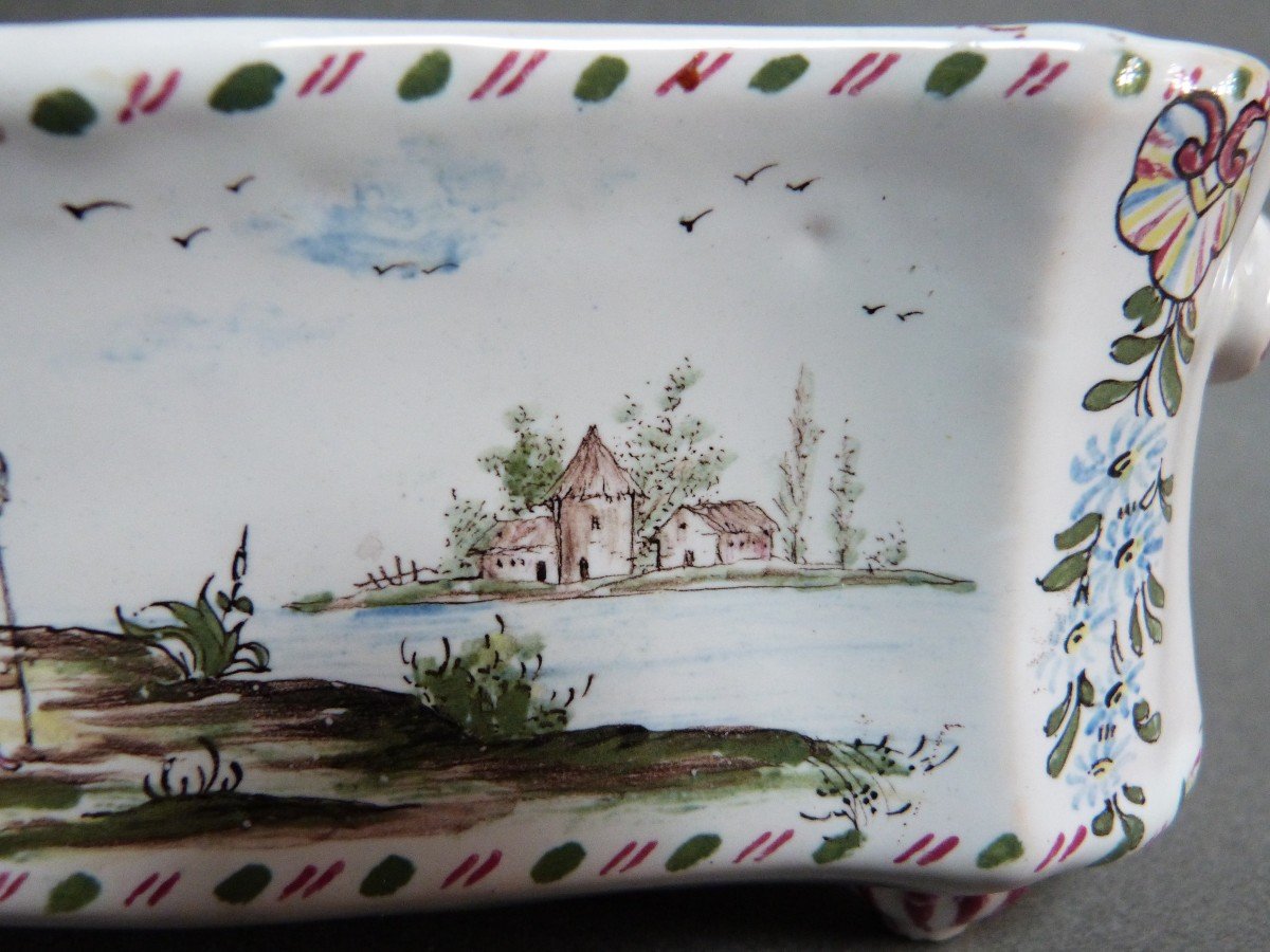 Earthenware Planter In The Marseille Style Veuve Perrin -photo-2