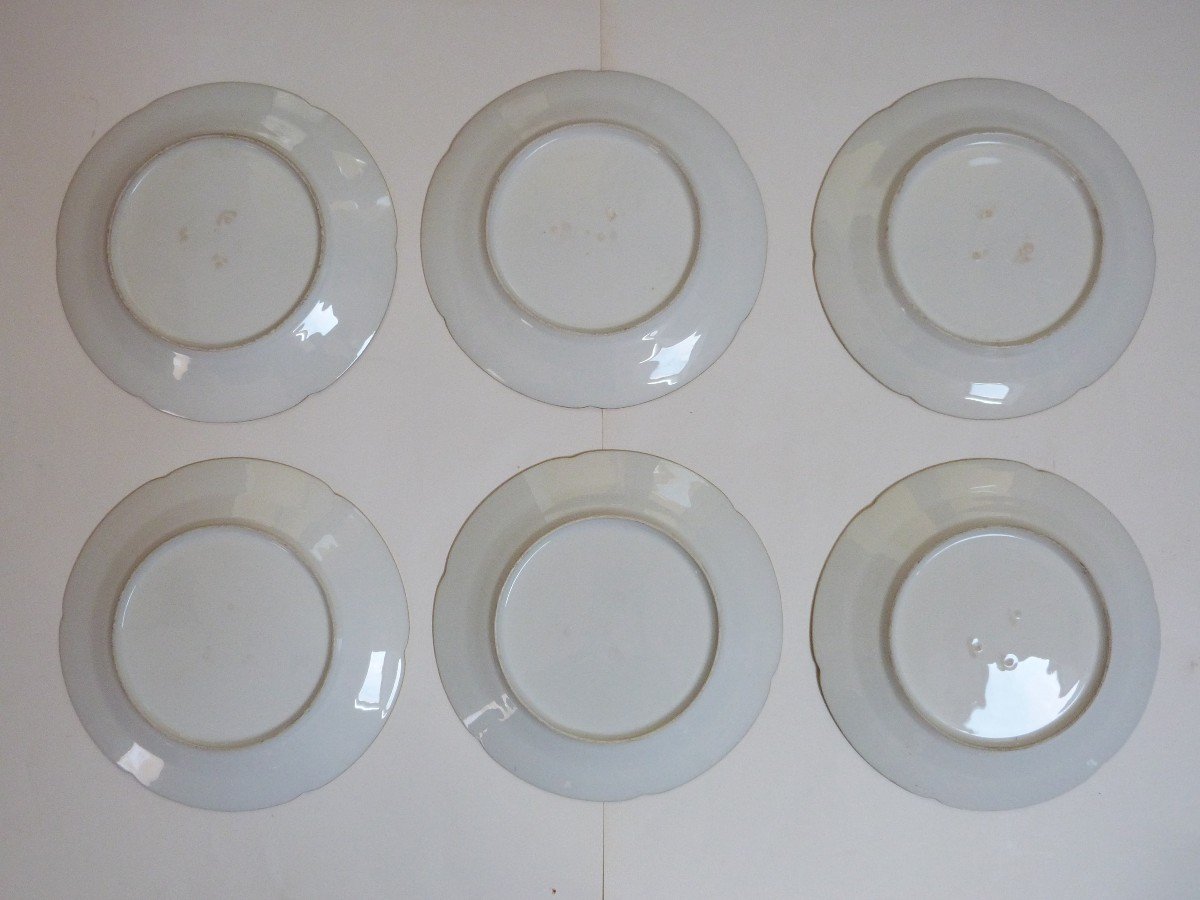 Paris Porcelain Dessert Service With Castelnau Family Coat Of Arms -photo-3