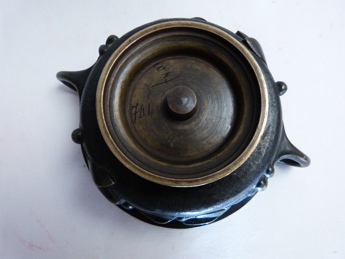 Bronze Cup After Antique 19th Century Restoration Grand Tour Period-photo-3