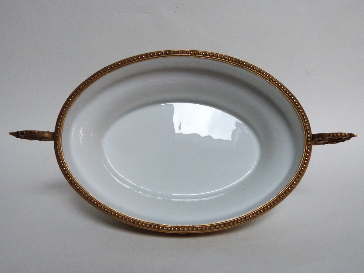 Jardinière In Sèvres Porcelain 1845 And Gilt Bronze For The Château Des Tuileries-photo-6