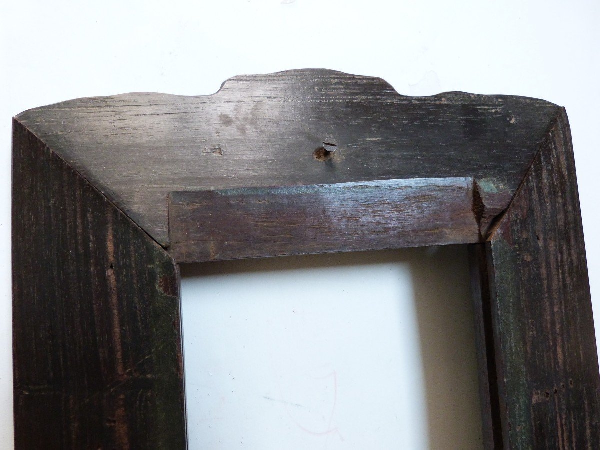 Carved Wooden Frame South China Or Vietnam Late 19th Century -photo-6
