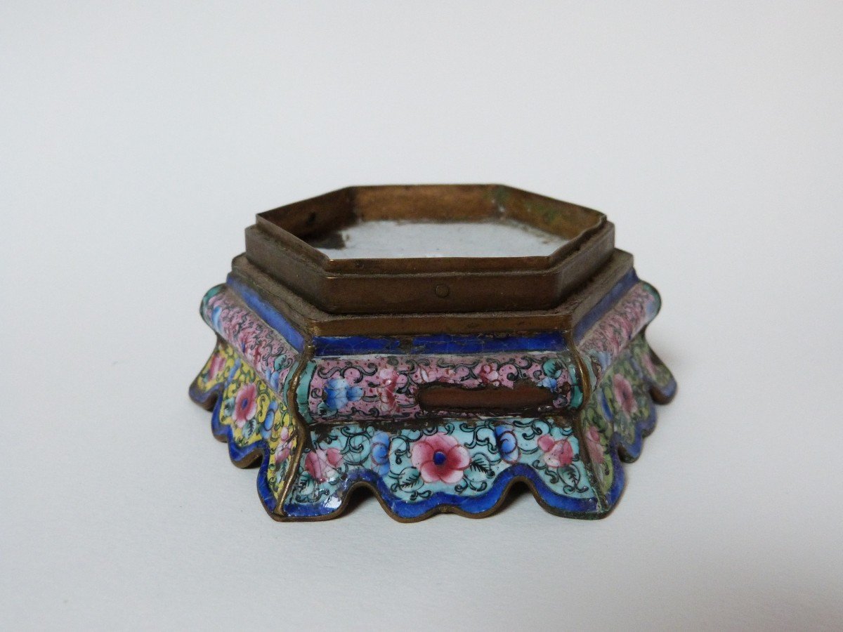 Opium Lamp Base China Or Vietnam Late 19th Century-photo-2