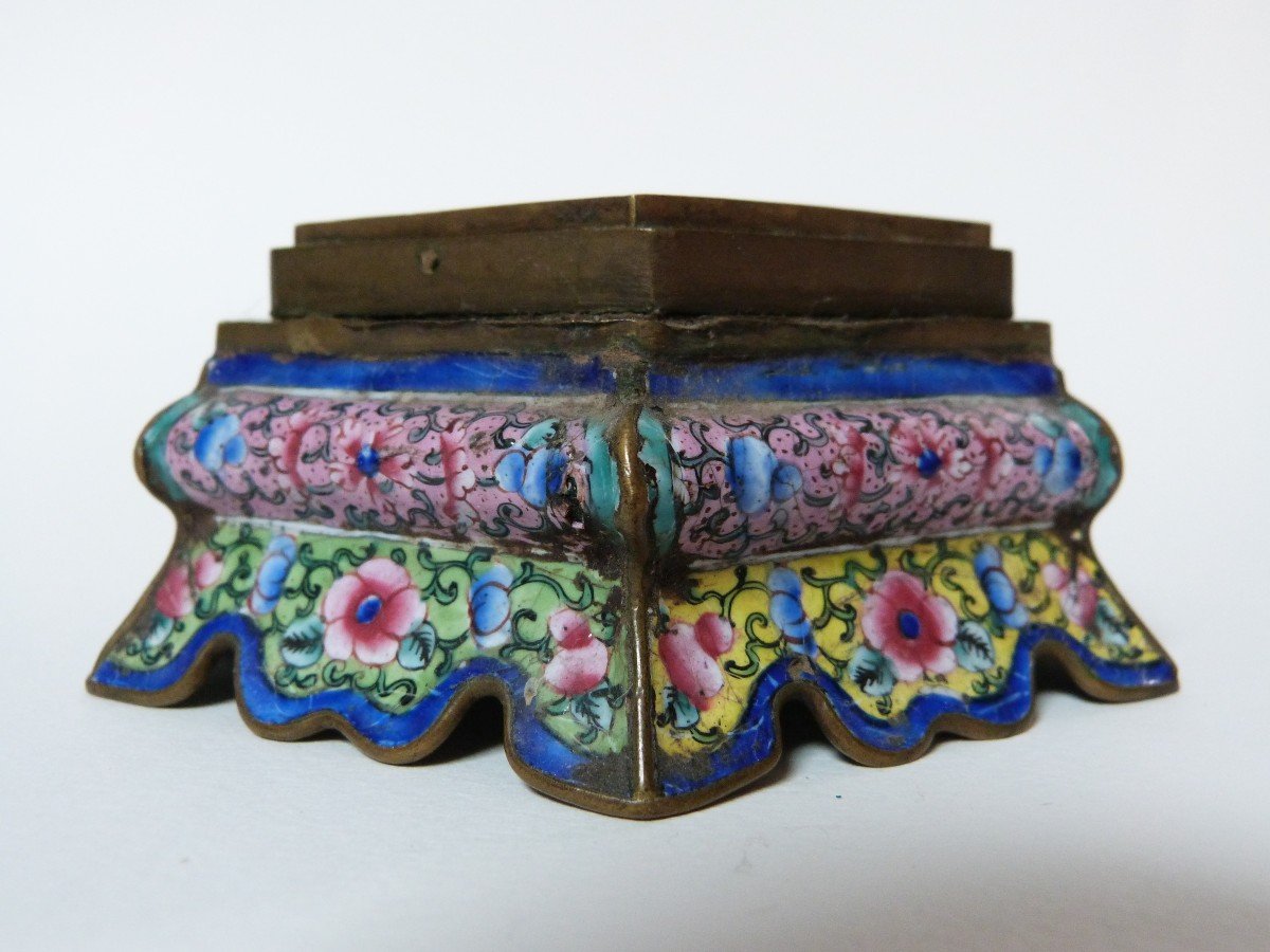 Opium Lamp Base China Or Vietnam Late 19th Century-photo-3