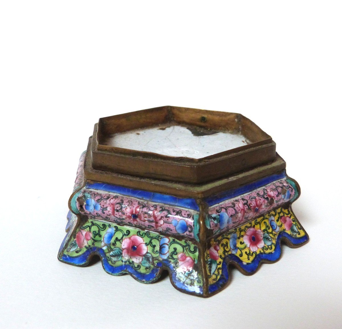 Opium Lamp Base China Or Vietnam Late 19th Century