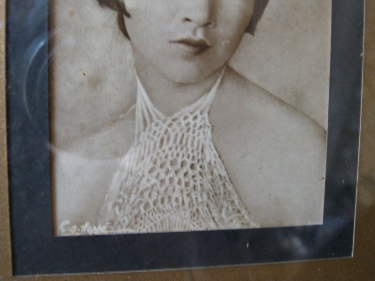 Emil Otto Hoppé Portrait d'Anna May Wong 1926 Photographie Ancienne Signée-photo-4