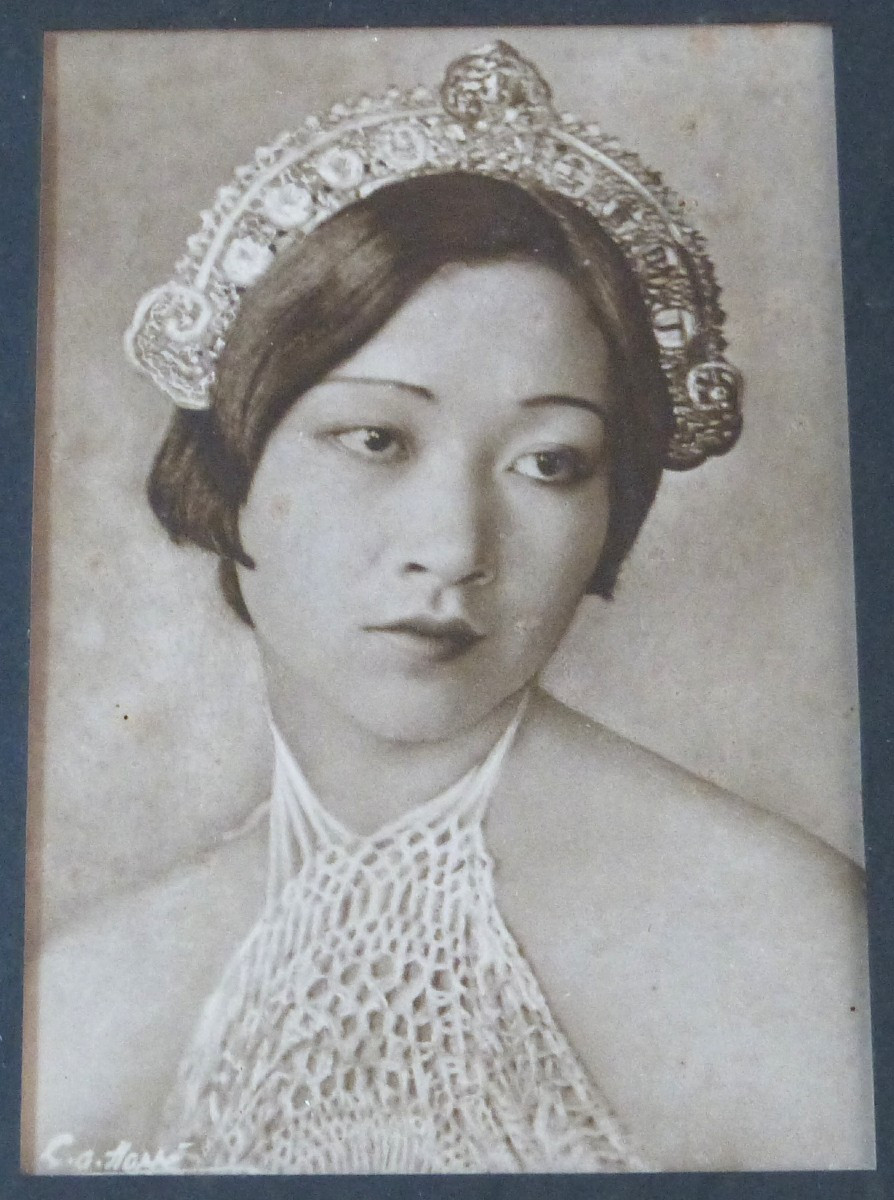 Emil Otto Hoppé Portrait d'Anna May Wong 1926 Photographie Ancienne Signée
