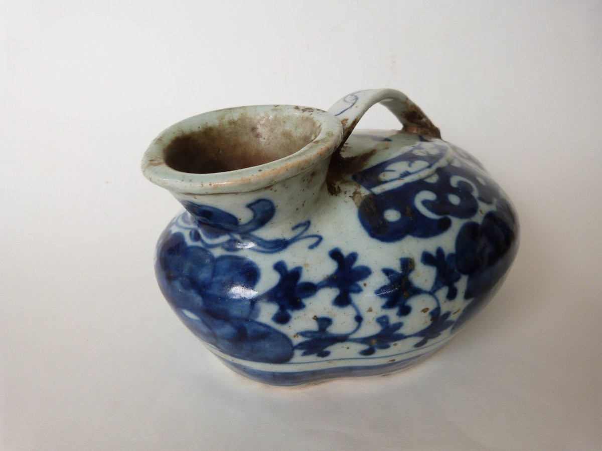 pistolet en porcelaine de Chine du XVIII eme siècle -photo-2
