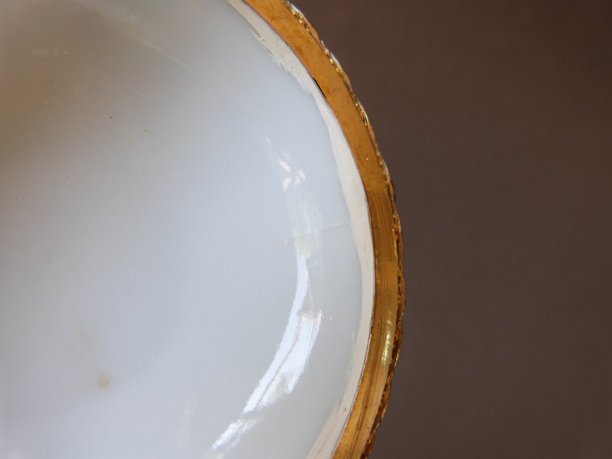 Chinese Porcelain Cup Wu Shuang Pu Gilt Bronze Mount 19th Century-photo-7