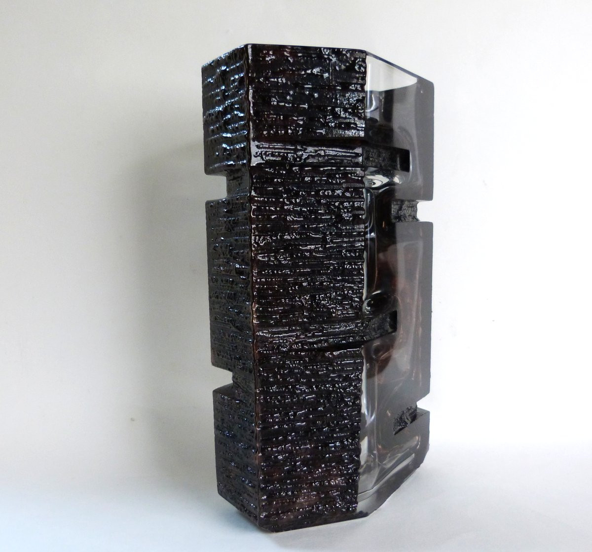 Agora Vase Designed By César Baldaccini For Daum 1973-photo-2
