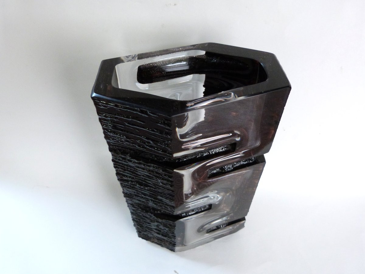 Agora Vase Designed By César Baldaccini For Daum 1973-photo-1