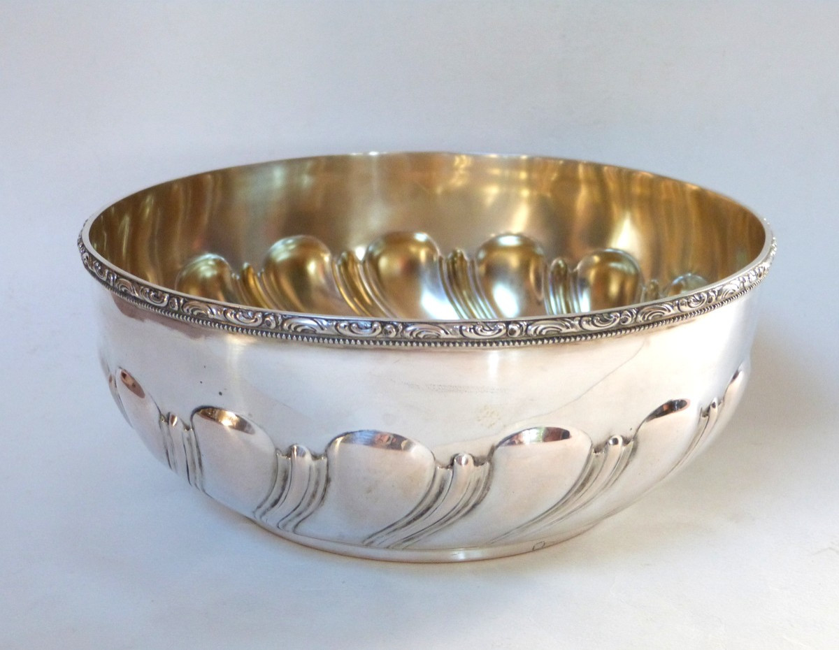 coupe en argent massif Allemagne XIXeme Wilhelm Binder 