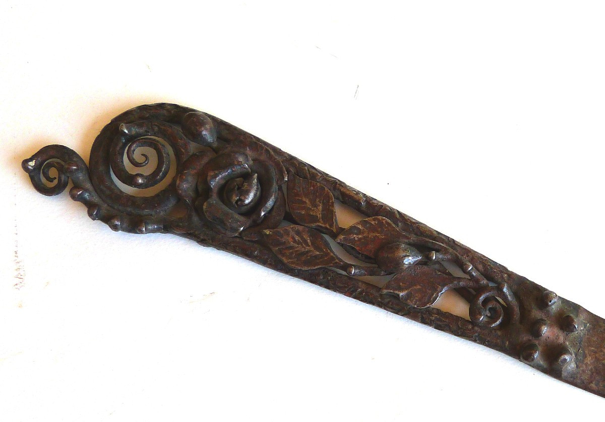 Art Deco Wrought Iron Letter Opener
