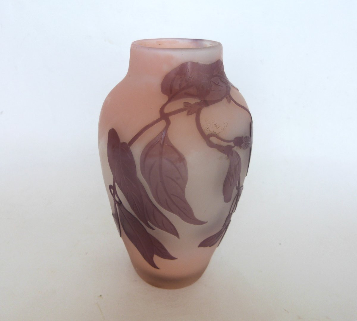 Ets Gallé Signature Star Art Nouveau Vase -photo-3