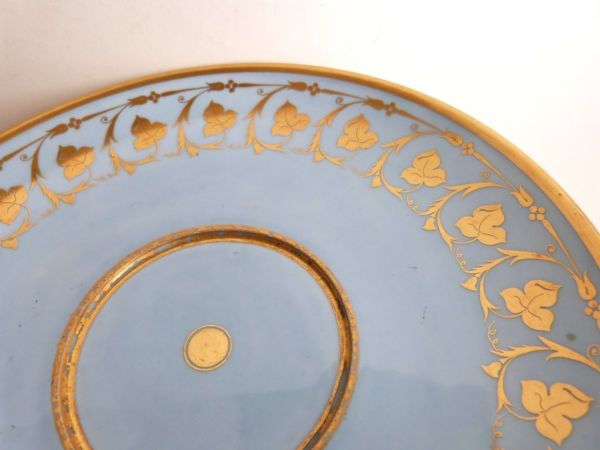 Sèvres 1809 Blue Agate Bowl From The Empire Period-photo-3
