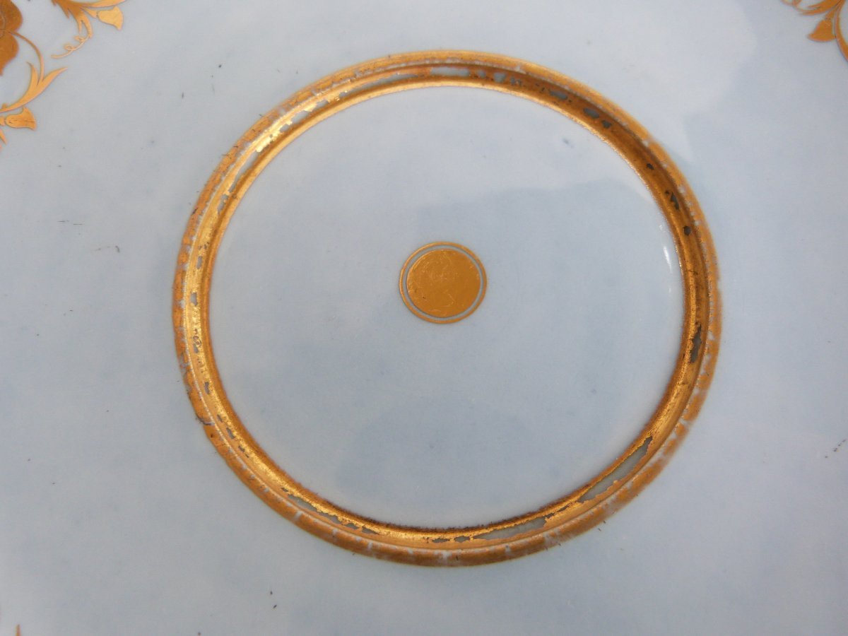 Sèvres 1809 Blue Agate Bowl From The Empire Period-photo-2