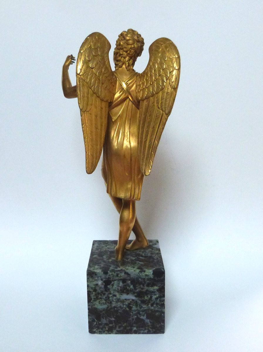 sculpture en bronze doré à l'antique d'époque empire -photo-3