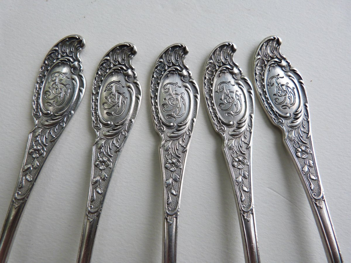 Morozov Solid Silver Spoons From Imperial Russia -photo-3