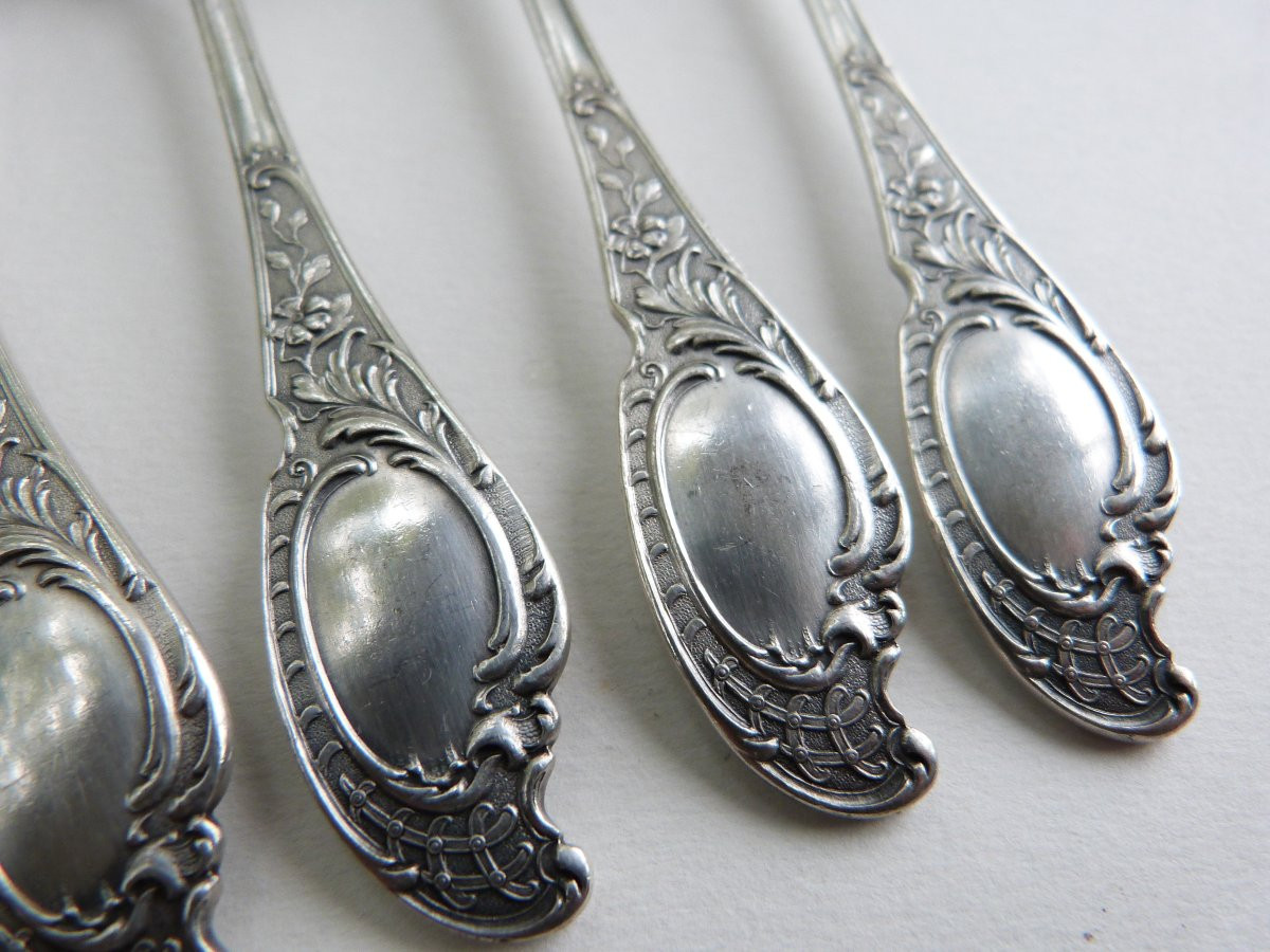 Morozov Solid Silver Spoons From Imperial Russia -photo-3