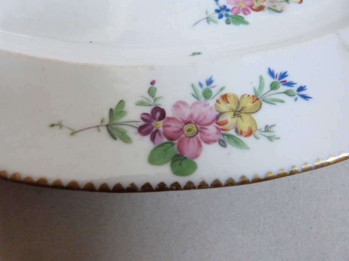 plat en porcelaine de Paris XVIIIeme époque Louis XVI-photo-4