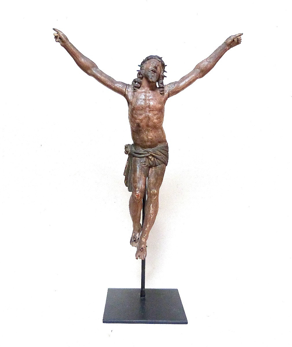 Christ In Carved Boxwood France At The End Of The 16th Century