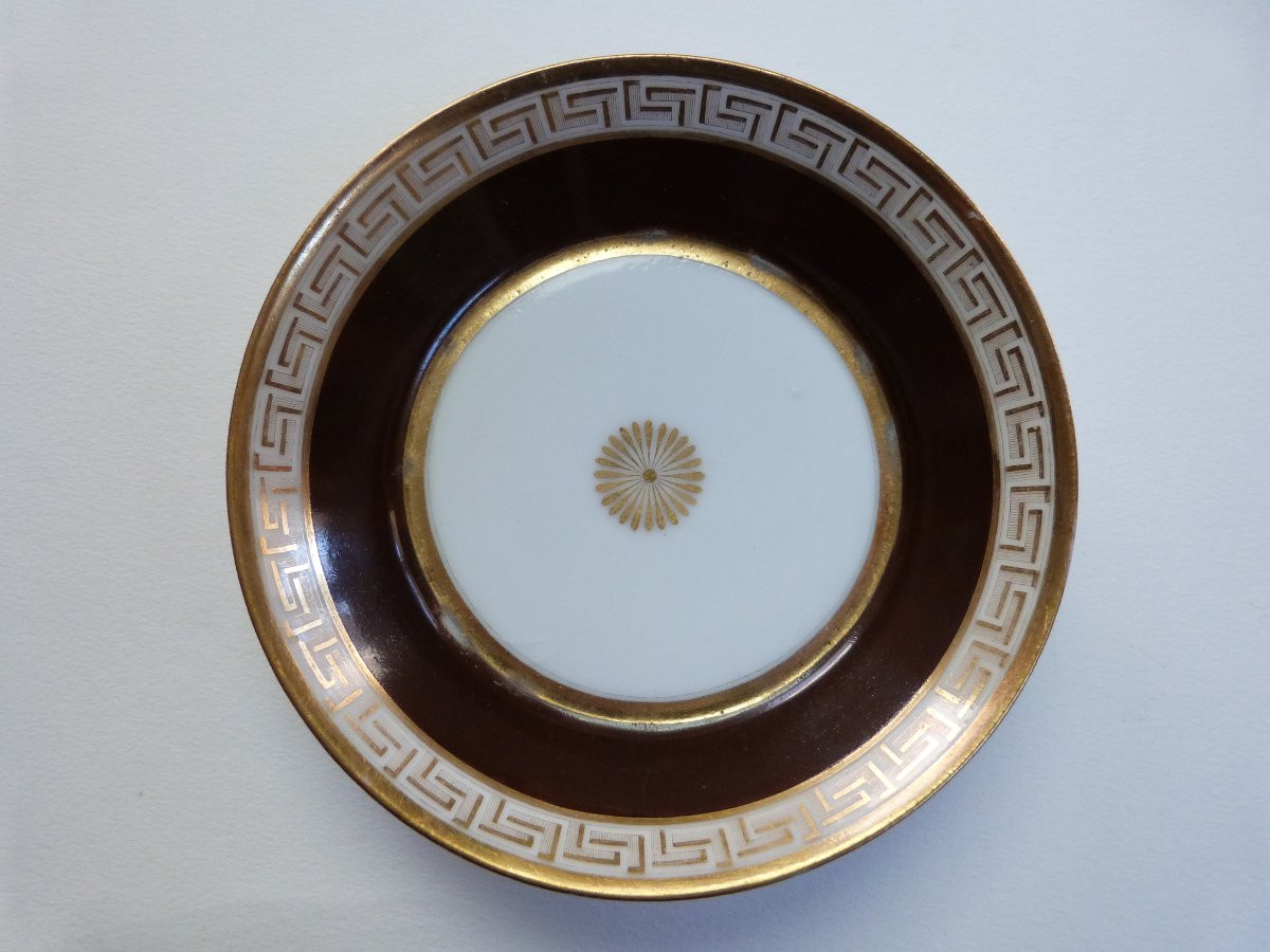 Dilh And Guerard Porcelain Liter Cups From Paris, Late 18th Century-photo-3