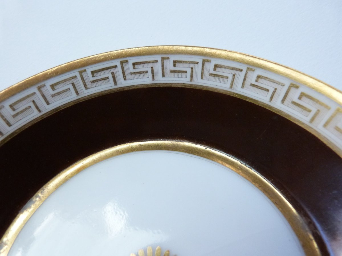 Dilh And Guerard Porcelain Liter Cups From Paris, Late 18th Century-photo-1