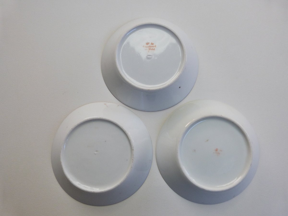 Dilh And Guerard Porcelain Liter Cups From Paris, Late 18th Century-photo-6