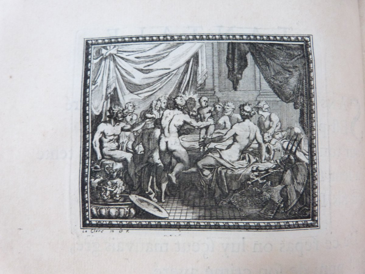 Benserade Métamorphoses d'Ovide 1676 Edition  Originale  illustrée -photo-2