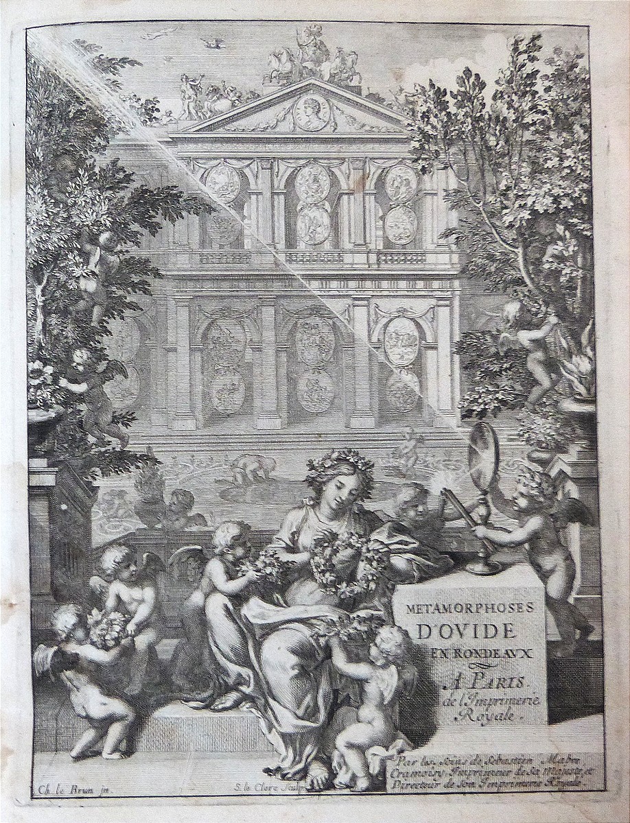 Benserade Métamorphoses d'Ovide 1676 Edition  Originale  illustrée 